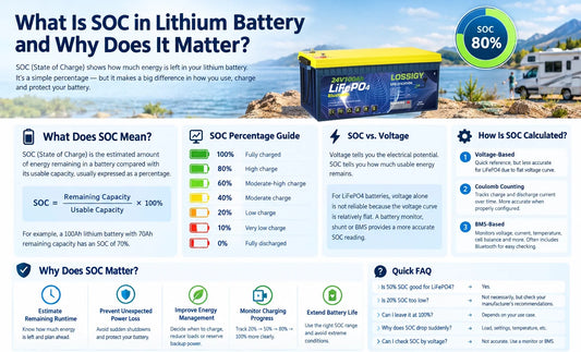 What Is SOC in Lithium Battery and Why Does It Matter?