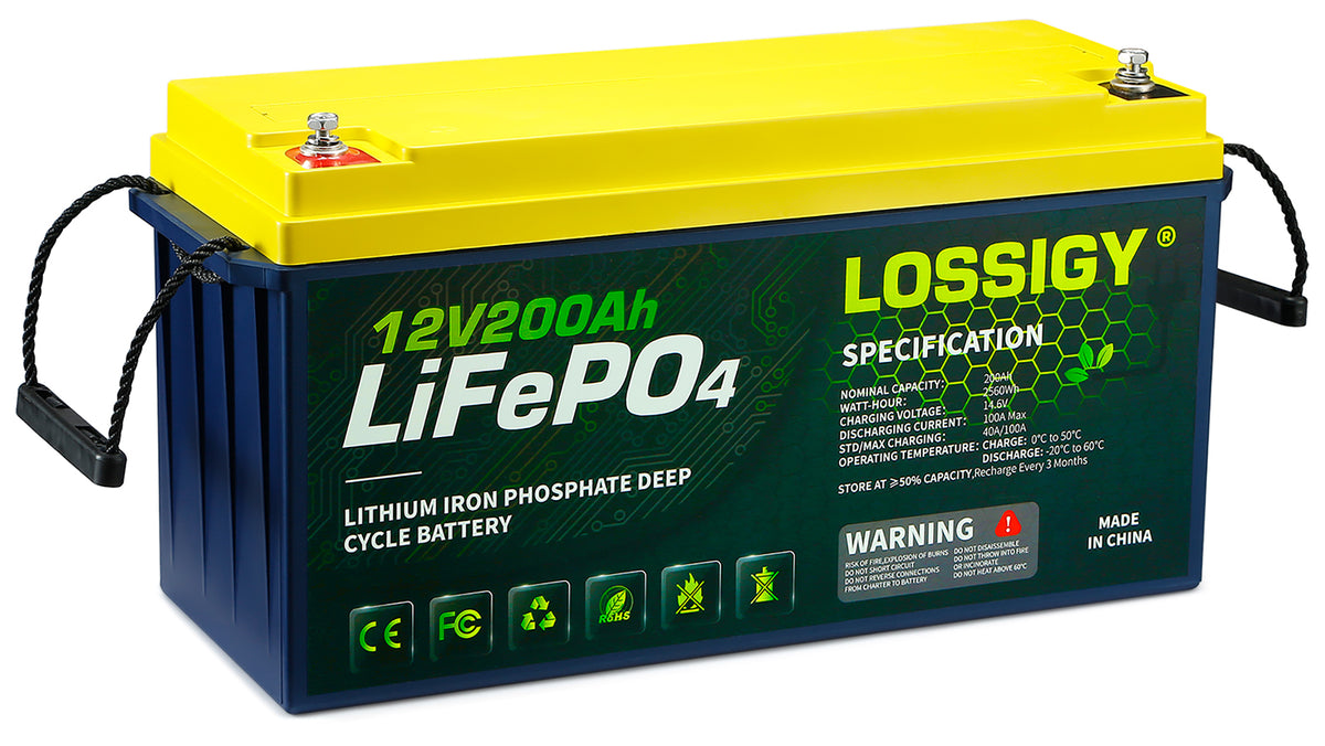 12V 200Ah LiFePO4 Battery