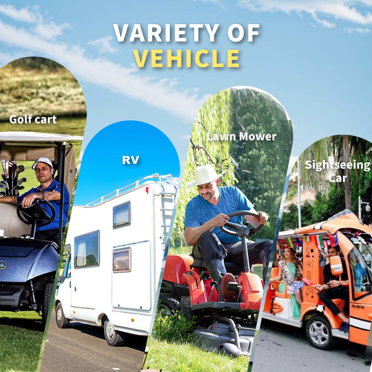 48v Golf cart Lithium